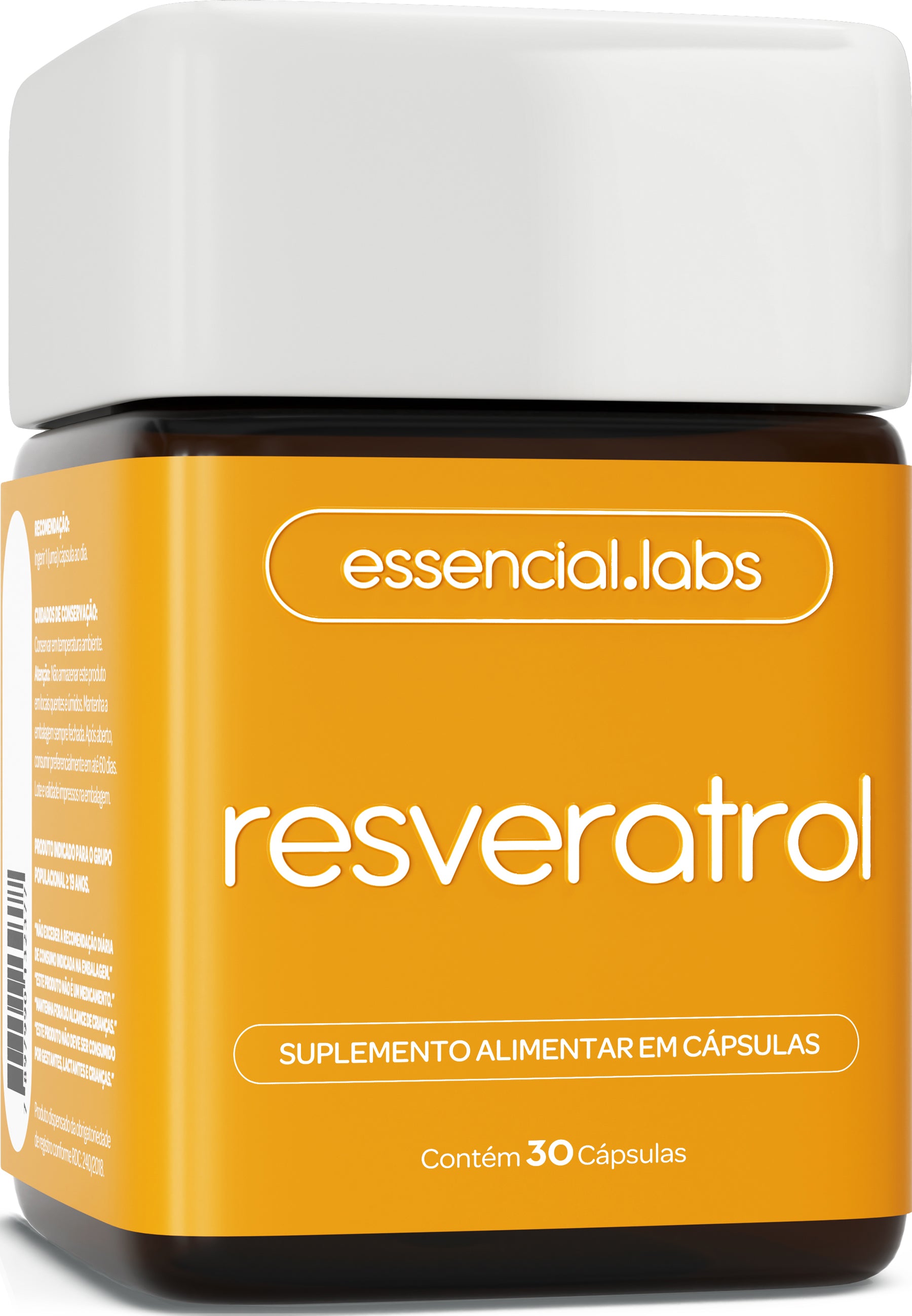 Resveratrol - Essencial Labs - 30 cápsulas