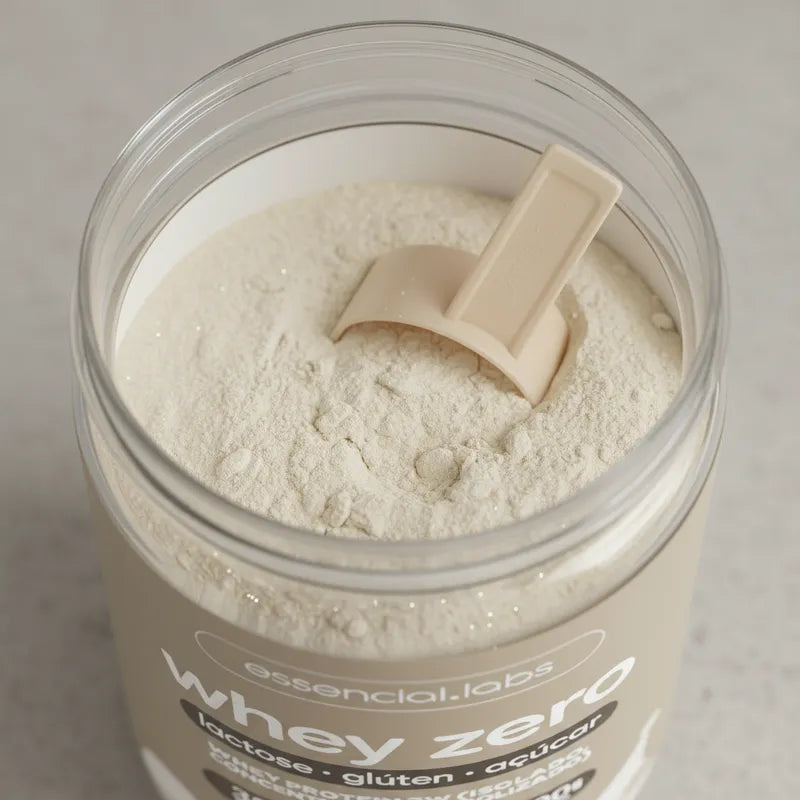 Whey Protein Zero Lactose - Essencial Labs - 900g