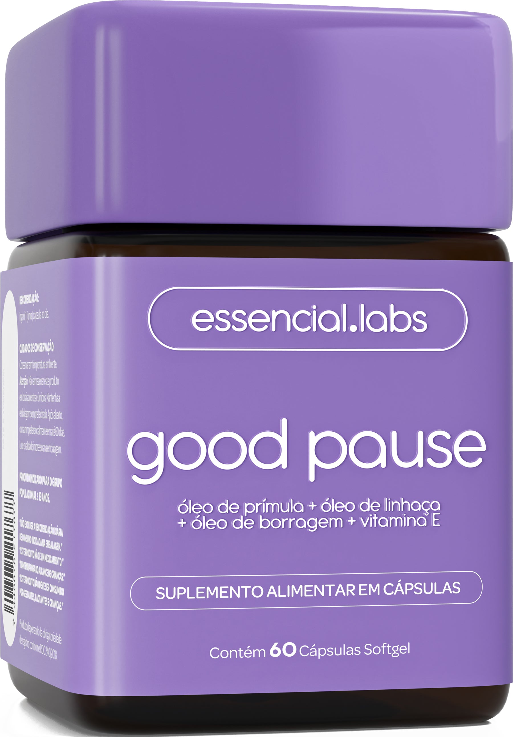 Good Pause - Essencial Labs - 60 cápsulas Softgel