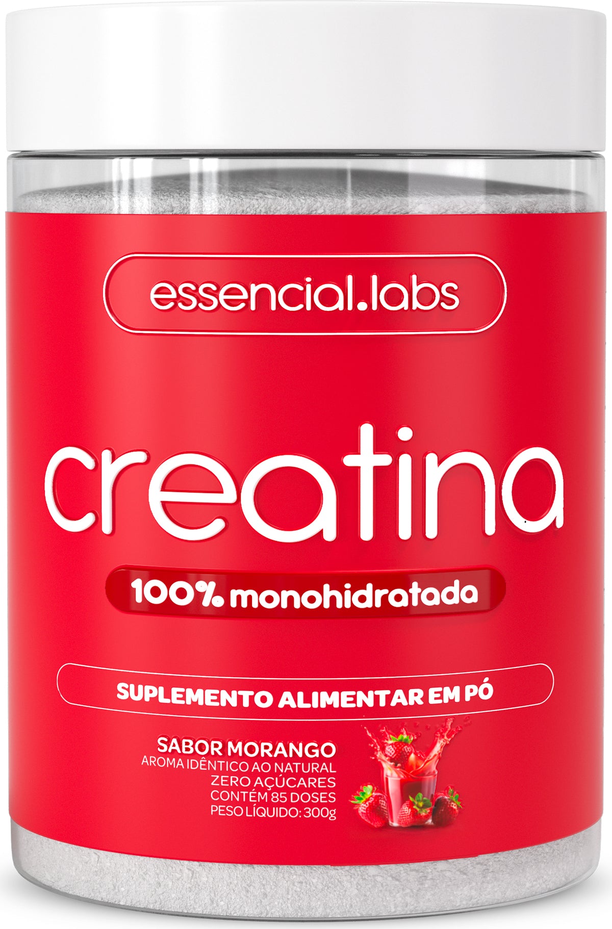 Creatina Monohidratada 300g - Essencial Labs