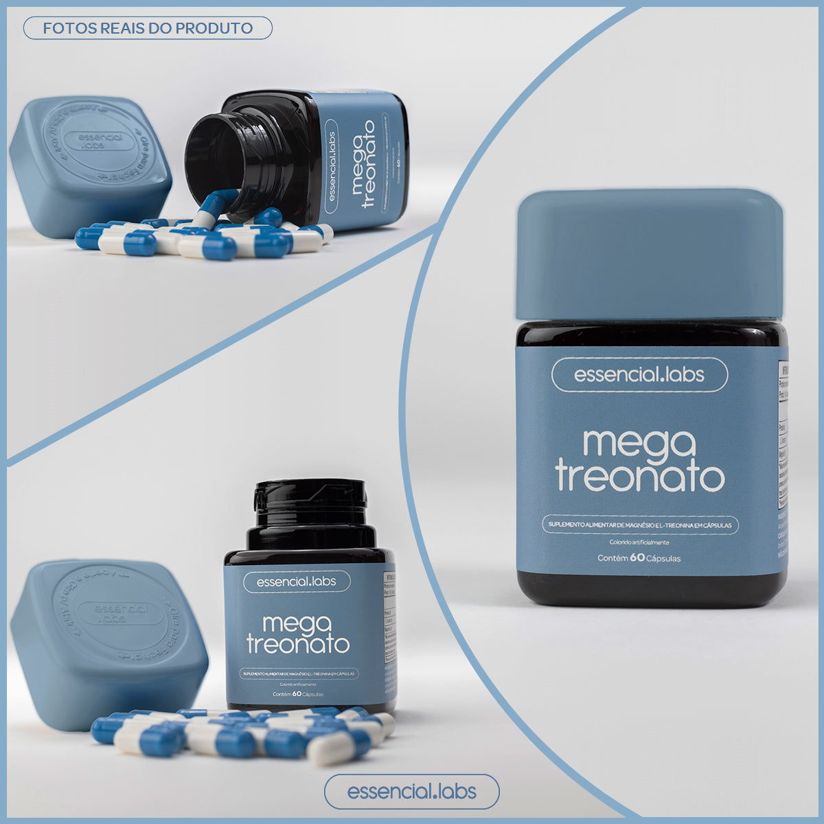 Mega Treonato - Essencial Labs - 60 cápsulas