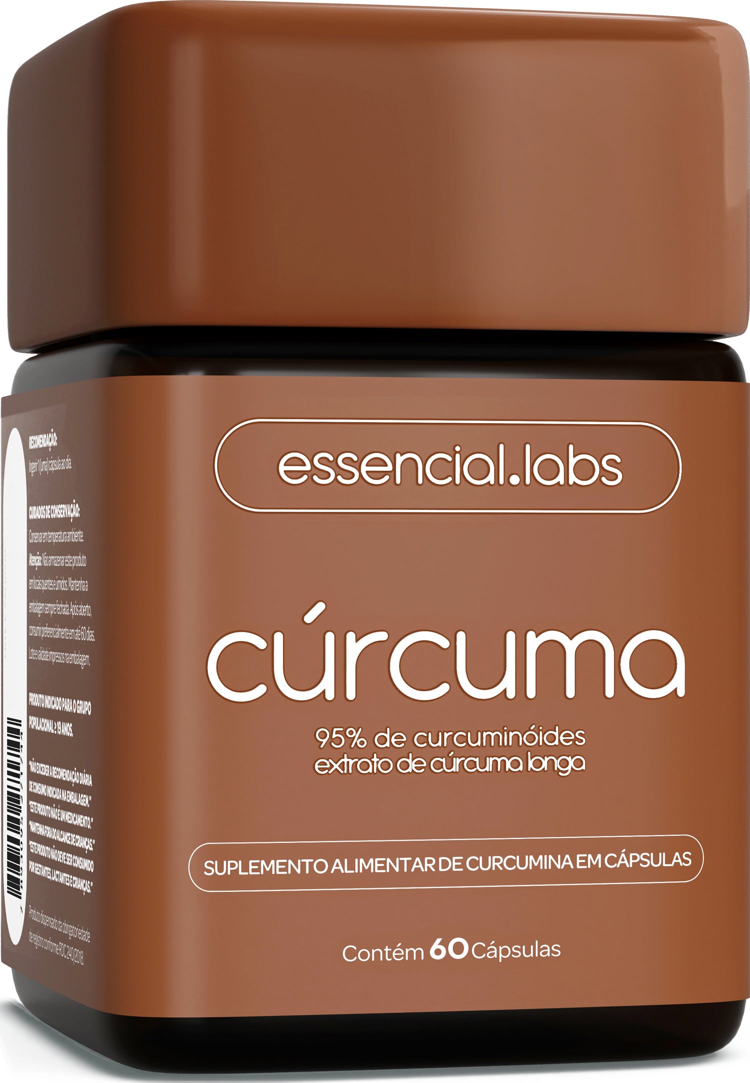Cúrcuma - Essencial Labs - 60 cápsulas