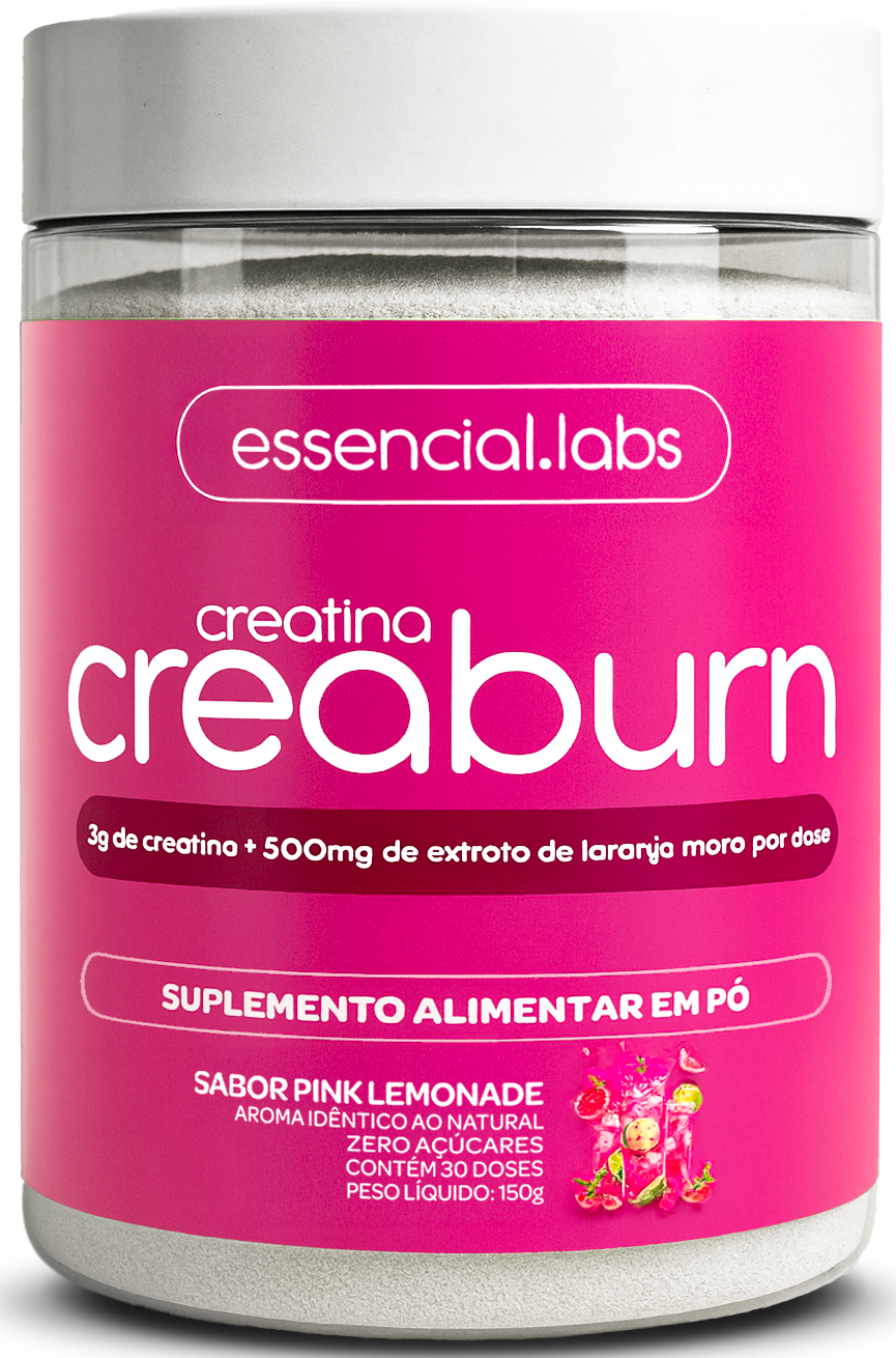 Creaburn Sabor Pink Lemonade - Essencial Labs - 150g