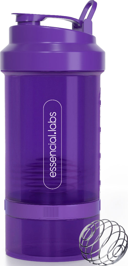 Coqueteleira Triple Shaker 500ml - Essencial Labs