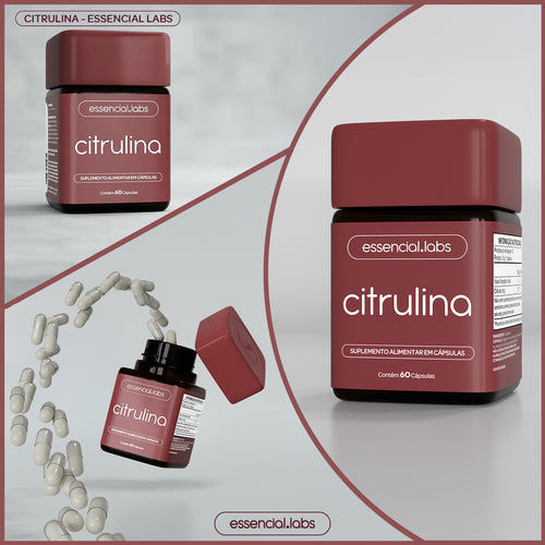 Citrulina - Essencial Labs - 60 cápsulas