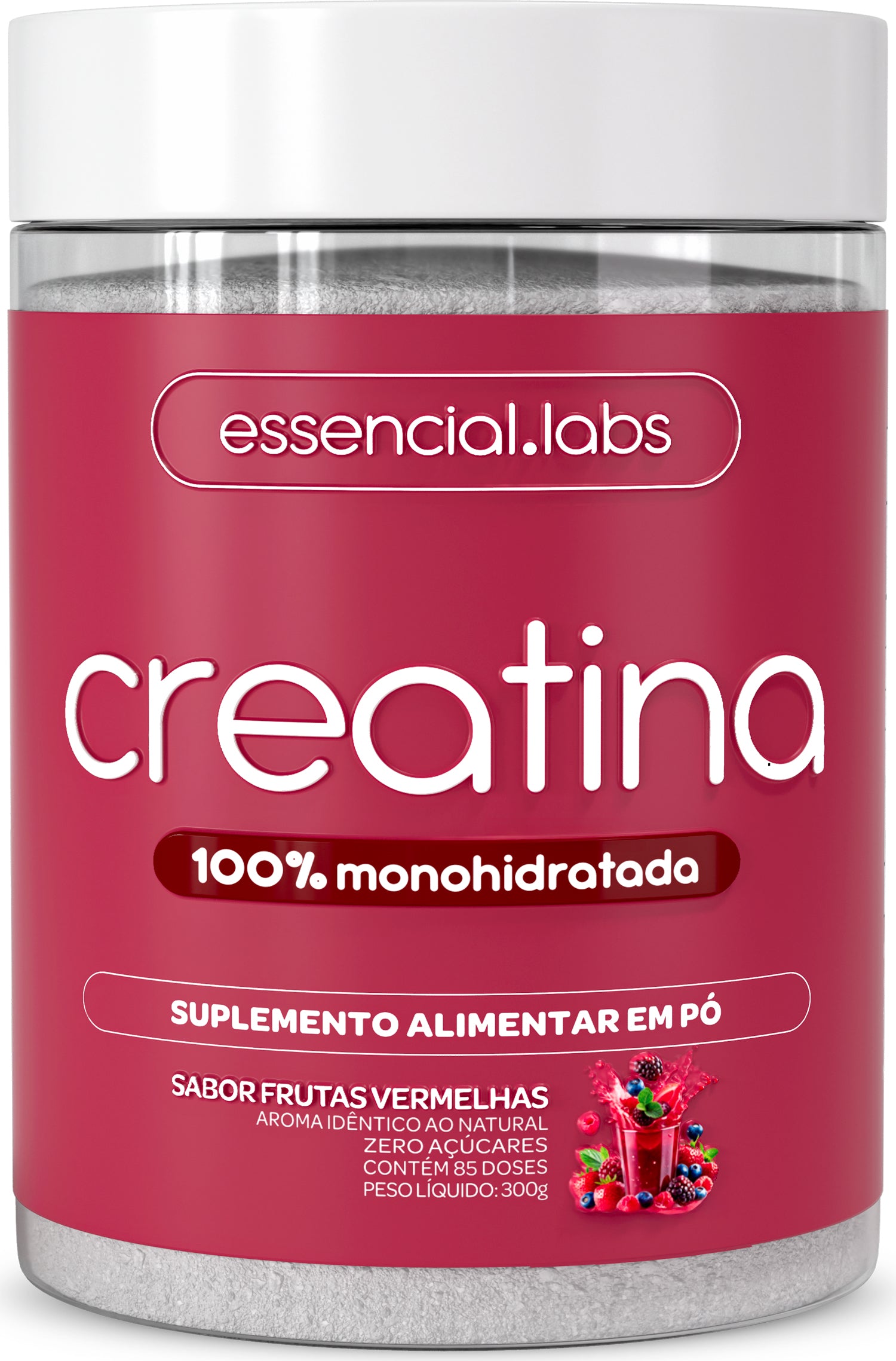 Creatina Monohidratada 300g - Essencial Labs