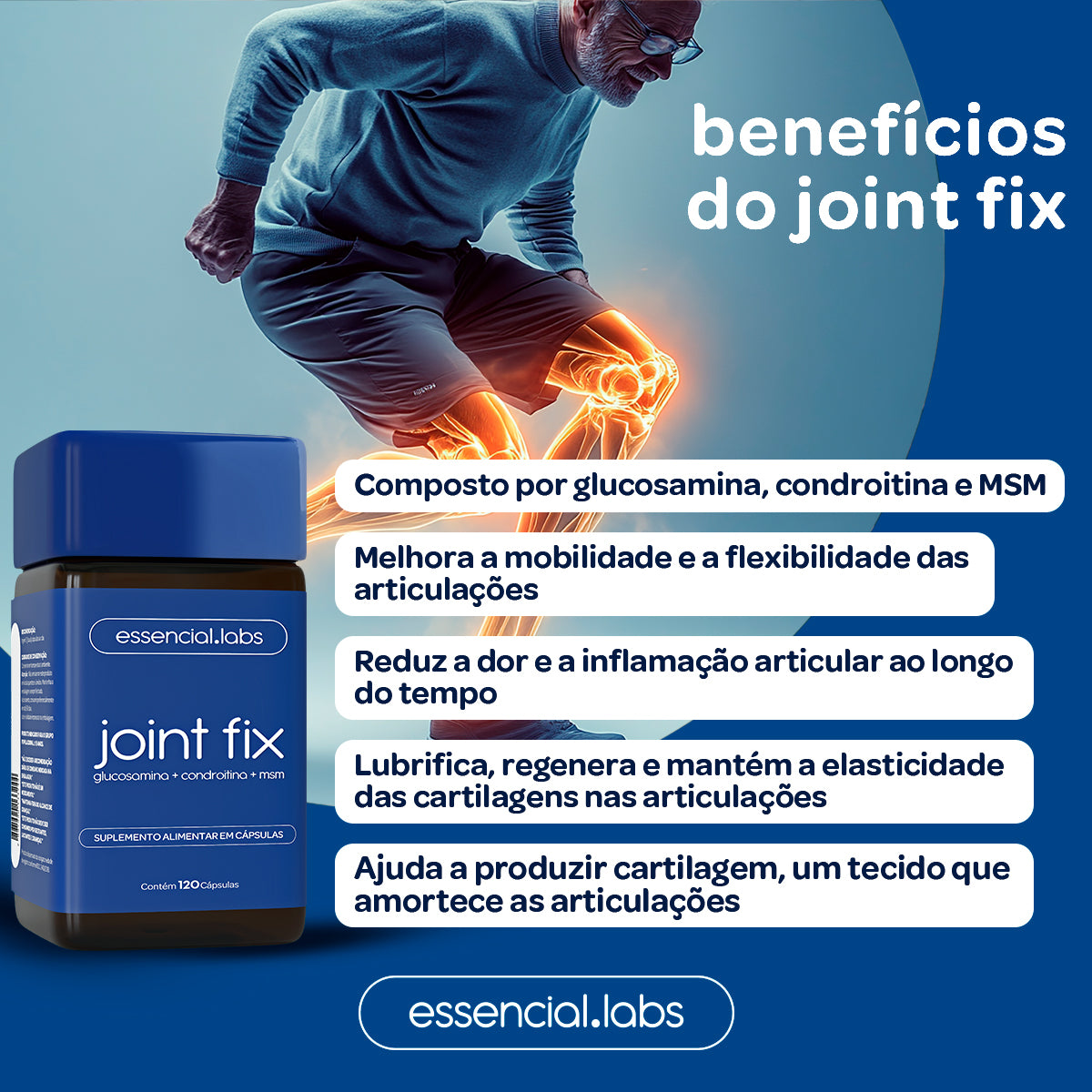 Joint Fix - Esencial Labs - 120 Cápsulas