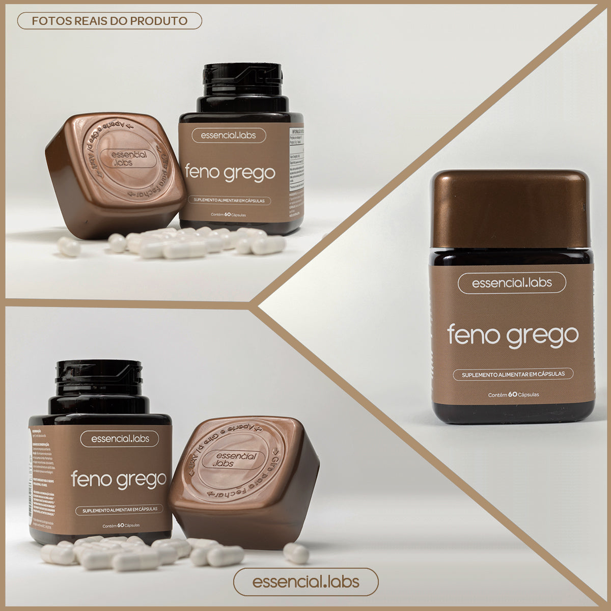 Feno Grego - Essencial Labs - 60 cápsulas