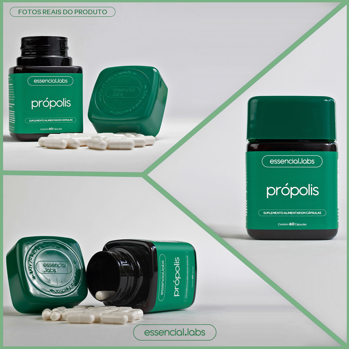 Própolis - Essencial Labs - 60 Cápsulas