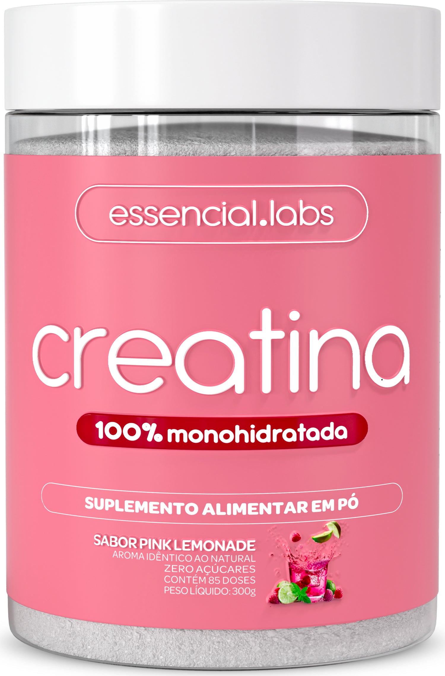 Creatina Monohidratada 300g - Essencial Labs