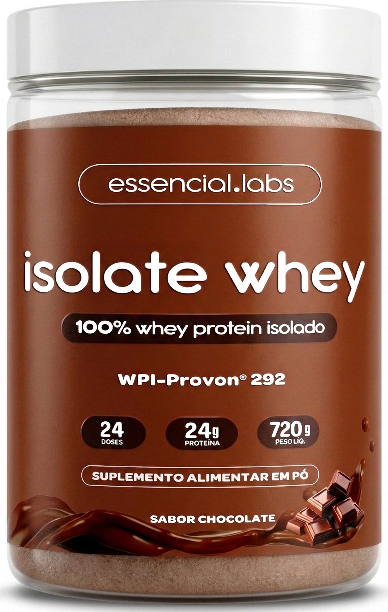 Isolate Whey - Essencial Labs - 720g