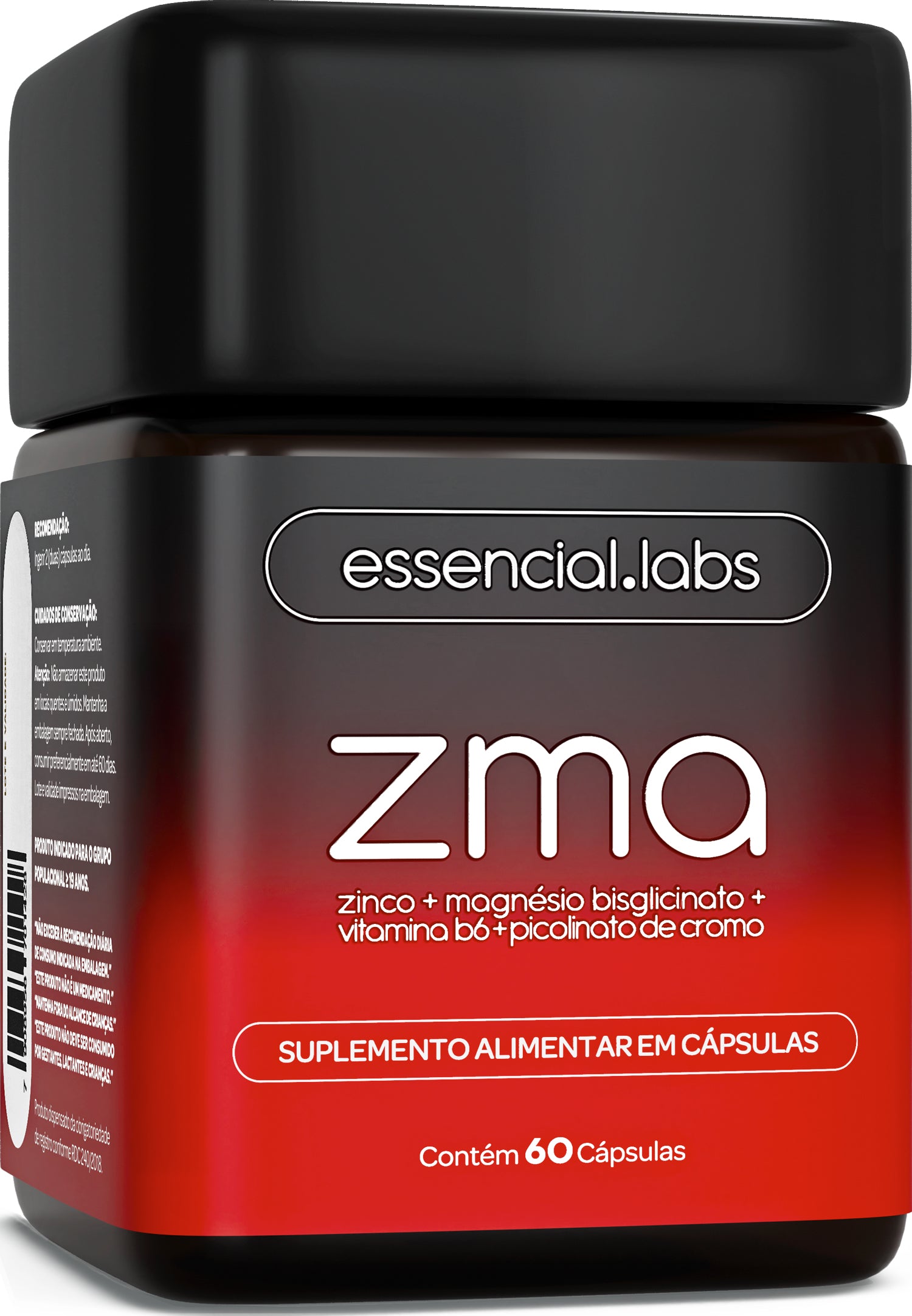 ZMA - Essencial Labs - 60 Cápsulas